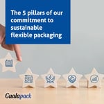 I 5 pilastri dell'impegno di Gualapack per un imballaggio flessibile sostenibile 