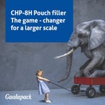 CHP-8H Pouch filler: The game-changer for a larger scale 