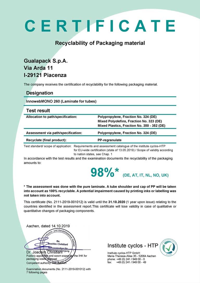 Gualapack-Certificate-InnowebMONO-260