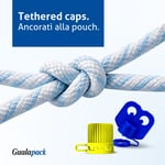 Tappi ancorati per pouch: quadro normativo e applicazione 